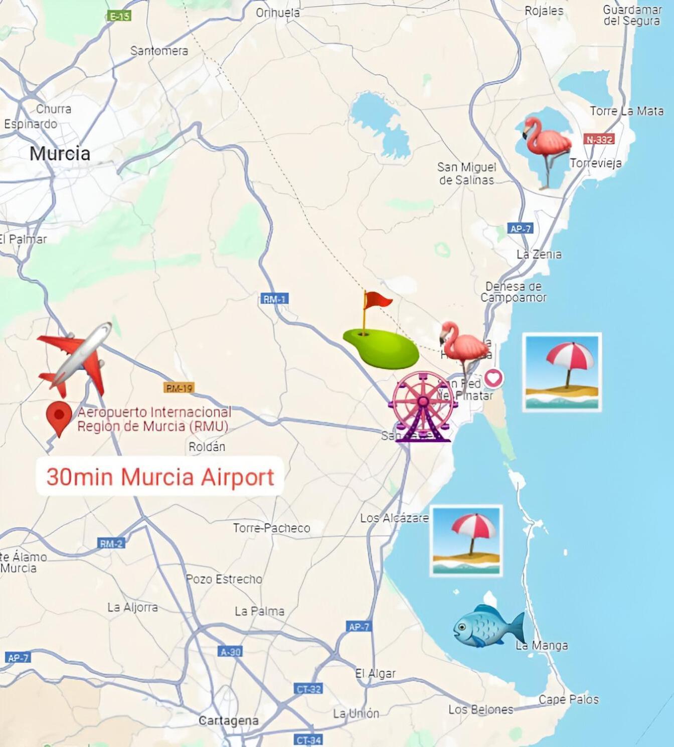 Flamingo Vila Alicante San Pedro del Pinatar Ngoại thất bức ảnh